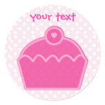 birthday cupcake stickers