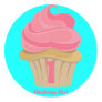 Birthday Cupcake Sticker