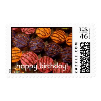 Birthday Cupcakes stamp