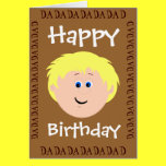 Birthday Dad (Daughter) cards