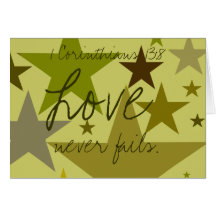 Birthday-Dad-Love Never Fails Cards