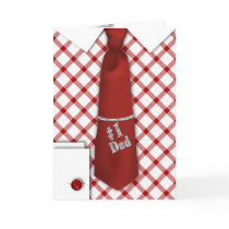BIRTHDAY - DAD - TIE/SHIRT CARD