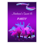 Birthday Dance Party invitations