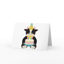birthday day cow cards