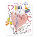 Birthday Design poster posters by PureLove Birthday Design poster posters