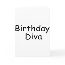Birthday Diva Card