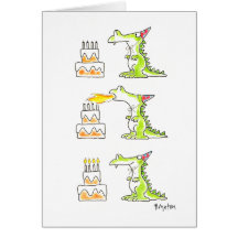 BIRTHDAY DRAGON by Boynton Greeting Cards