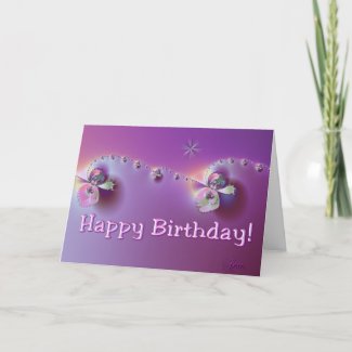 Birthday Edging Greeting Cards