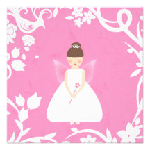 Birthday Fairy Invitation Set