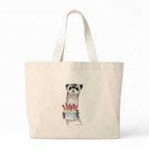 Birthday Ferret Tote Bags