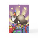 Birthday Ferret card