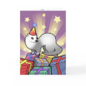 Birthday Ferret card