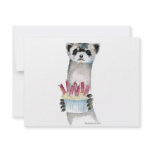 Birthday Ferret Custom Announcements