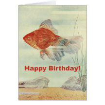 Birthday Fish Cards