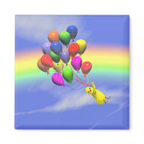 Birthday Flight magnets by Peerdrops Birthday Flight magnets