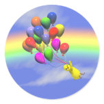 Birthday Flight Stickers