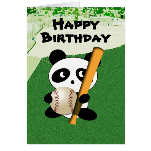 Birthday for Baseball Fan Card Zazzle