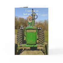 Birthday for Tractor Fans Cards