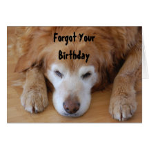 Birthday - Forgot YourBirthday Cards