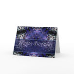 Birthday Fractal Art Card Birthday Fractal Art Card