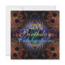 Birthday Fractal Celebrations Invitation