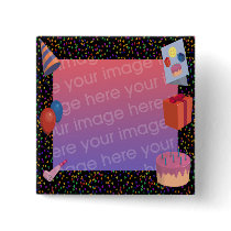Birthday Frame buttons