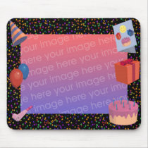 Birthday Frame mousepads