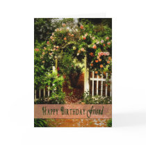 Birthday - Friend Greeting Card