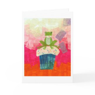 Birthday Frog card
