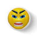 Birthday Funny Face Button by birthday_gifts Birthday Funny Face Button