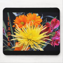 Birthday Gift For Boss Flowers Mouse Pads