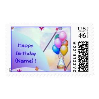 Birthday Gift Stamp stamp