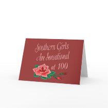Birthday Gifts for Southern Girls cards by DesignsOutOfMind Birthday Gifts for Southern Girls cards