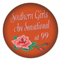 Birthday Gifts for Southern Girls stickers by DesignsOutOfMind Birthday Gifts for Southern Girls stickers