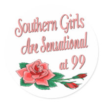 Birthday Gifts for Southern Girls stickers by DesignsOutOfMind Birthday Gifts for Southern Girls stickers