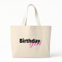 Birthday girl (2) canvas bag