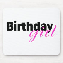 Birthday girl (2) mousepads