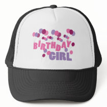Birthday Girl Balloons hats