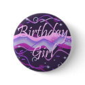 Birthday Girl Button button