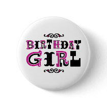 Birthday Girl Pins