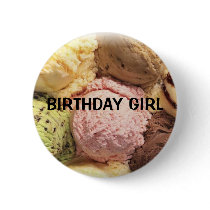 "Birthday Girl" Button by bettysdaughter "Birthday Girl" Button