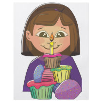 Birthday girl cupcakes flyers by meltingstar Birthday girl cupcakes flyers