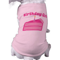 Birthday Girl pet clothing