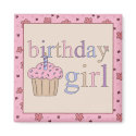 Birthday Girl Fridge Magnet