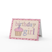 Birthday Girl Greeting Card
