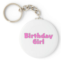 Birthday Girl Keychain
