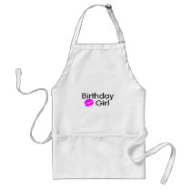 Birthday Girl (Kiss) Aprons