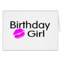 Birthday Girl (Kiss) cards