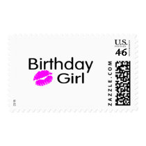 Birthday Girl (Kiss) Stamps