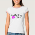 Birthday Girl (Kiss) t-shirts